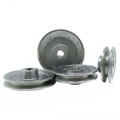 PULEGGIA PER MOTORE 1 gola - Ø 100 - asse 19 mm RIBIMEX