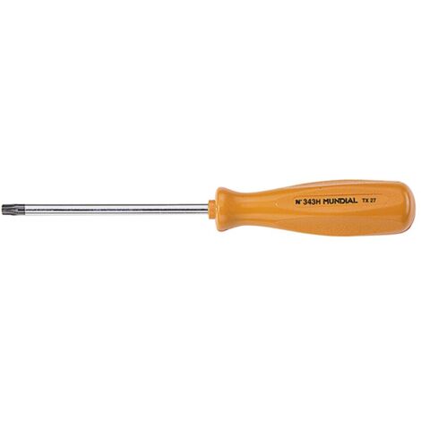 Munidial Chiave Per Viti Torx Con Foro  Tx Mm 27X115- Manico Mm 106X30 (1/2)