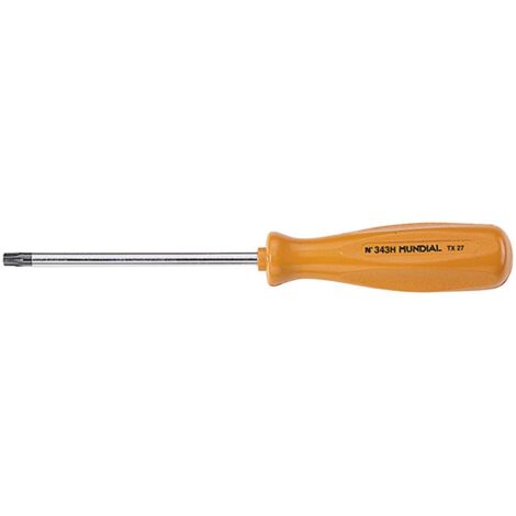 CACCIAVITE PER TORX CON FORO T x mm 8 x 60 - manico mm 77 x 21