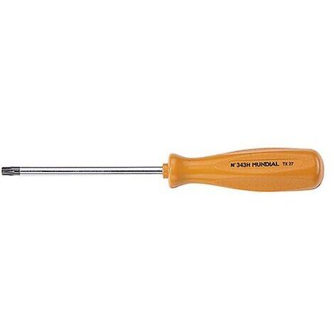 CACCIAVITE PER TORX CON FORO T x mm 25 x 100- manico mm 91 x 25