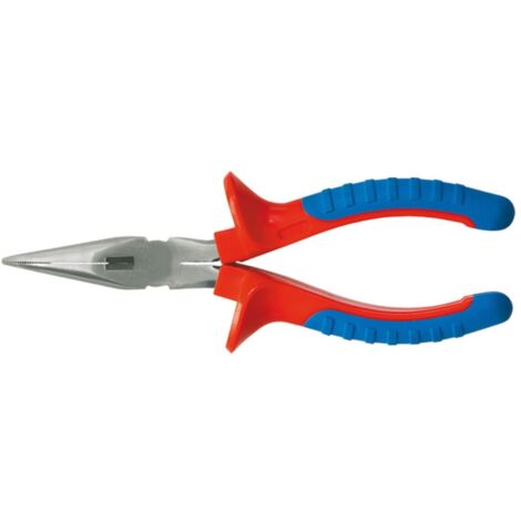 PINZA A BECCHI SEMI TONDI PIEGATI mm 200 TOPTOOLS (1/2)