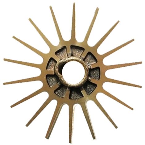 girante in ottone per elettropompa be-20 rover pompe pompa vino (1/2)