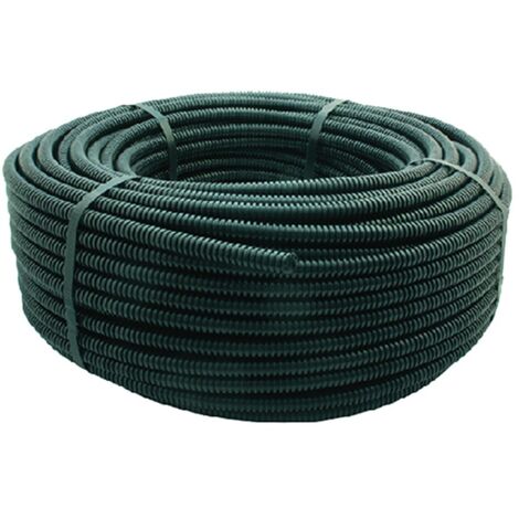 TUBO CORRUGATO PIEGHEVOLE ø 25 - mt. 25 con tirafilo -