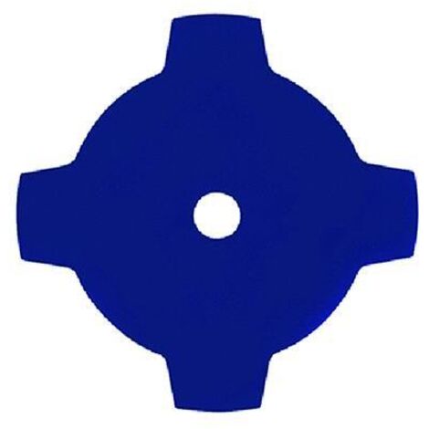 lama a 4 denti decespugliatori in acciaio sks per taglio erba da mm 230 quattro (1/4)