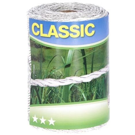 Cavo Per Recinto    Mm 2,0 X Mt. 250 Portata Kg 80. Colore Bianco.