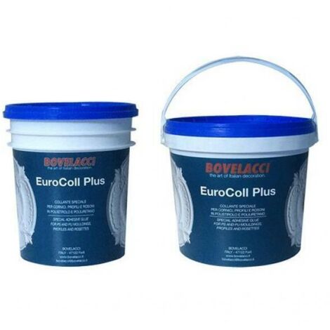 Bovelacci Collante Per Polistirolo Eurocoll Plus - Gr. 450 Cartuccia (1/4)