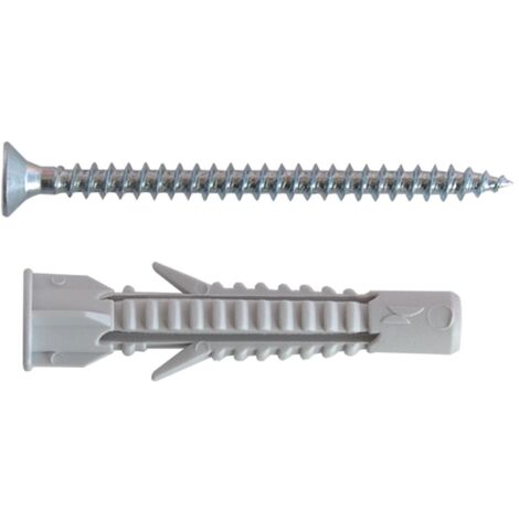 TASSELLO UNIVERSALE NYLON HNUV10 mm 10 x 60 - con vite GEB 50 PZ (1/2)