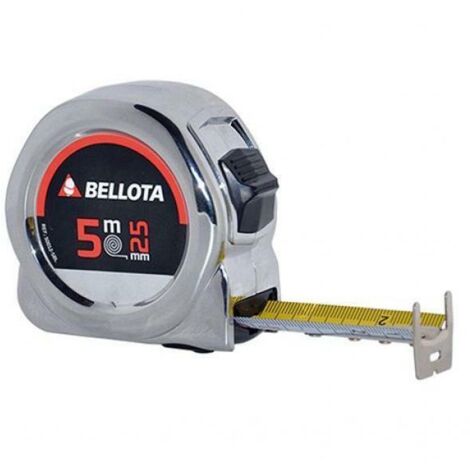 FLESSOMETRO PROFESSIONALE mt 5 mm 25 BELLOTA (1/4)