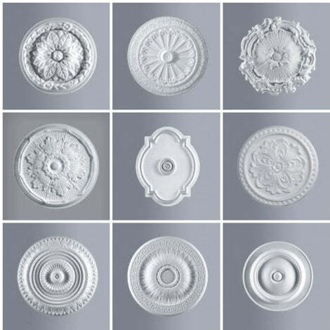 ROSONE DECORATIVO PER SOFFITTI mod. 'ER32DY' - Ø cm. 32 DF 9131024 (1/5)