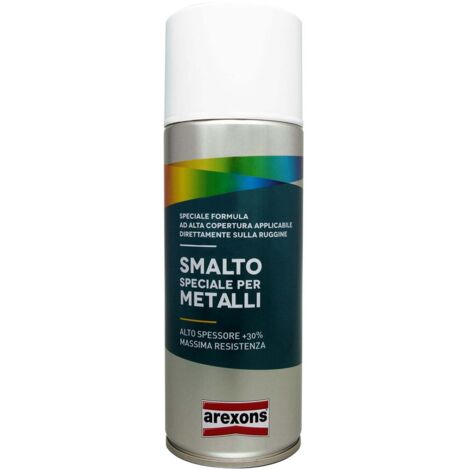 Smalto Arexons per metalli 400 ml bianco ghiaccio opaco
