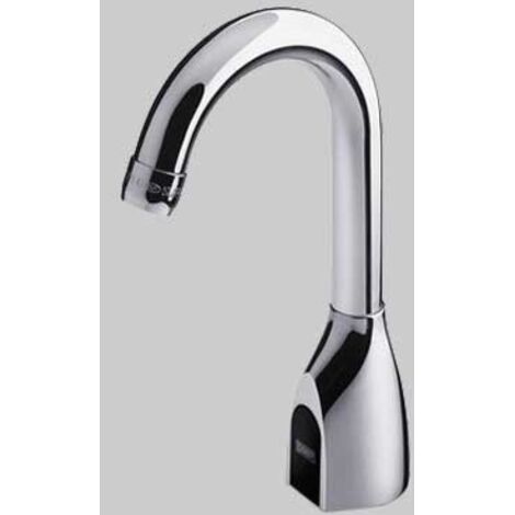 RUBINETTO LAVABO A FOTOCELLULA CANNA ALTA - Batterie 6 V