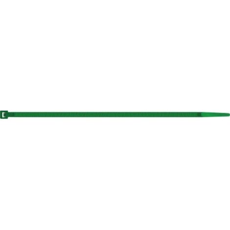 FASCETTA CABLAGGIO VERDE NYLON 4,5X290 MM 100 PZ (1/2)