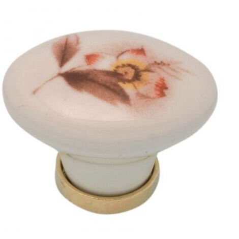 POMOLO PORCELLANA OVALE C/BASE F/13 24X34X25 MM 25 PZ