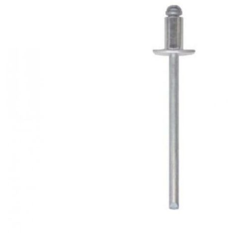 CONF RIVETTI ALLUMINIO TESTA LARGA 4,0X16 100 PZ (1/2)