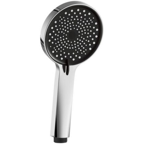 Dian Hydro Licata doccetta 3 getti in abs cromo   125 mm con sistema anticalcare soffione per la doccia e la vasca (1/3)