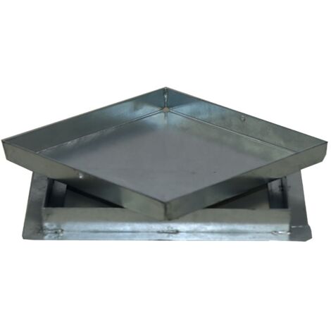 SIGILLO PORTAPAVIMENTO 'TIPO PESANTE' cm 20 x 20 - luce cm 15,6 x 15,6 - telaio h.5 cm
