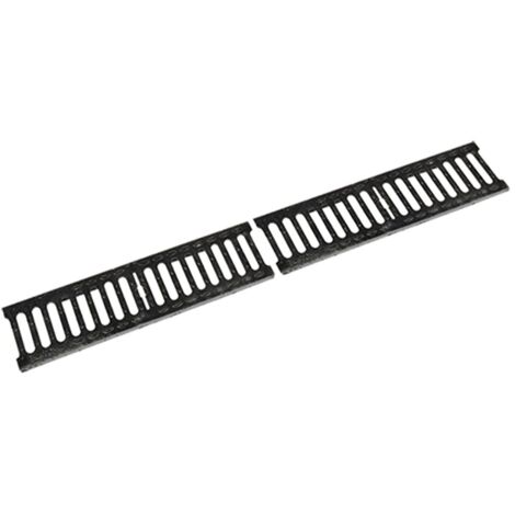 GRIGLIA GHISA PER CANALETTA 'TOP' C250 - cm 50 x 12,6 x H. 3,2