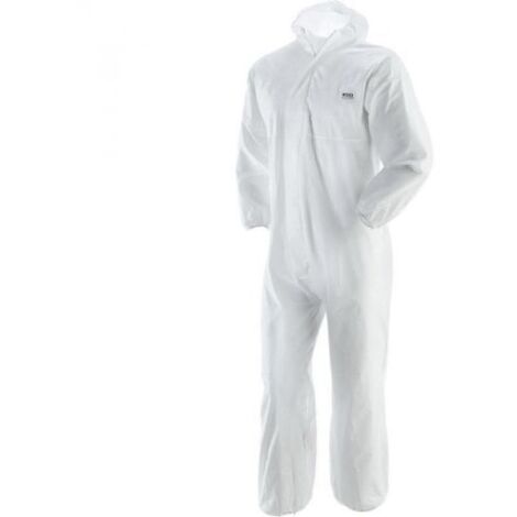 TUTA DA LAVORO MONOUSO 40 G/M2 BIANCO TG.XXL