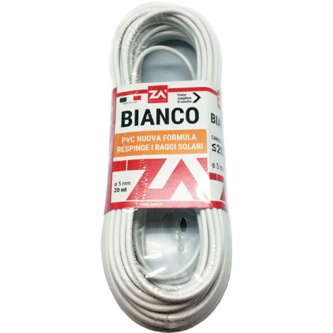 Biancone Filo stendibiancheria in Acciaio ottonato 20 m