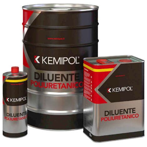 Kemipol Diluente poliuretanico K1 diluizione vernici poliuretaniche Metallo Legno 1 lt