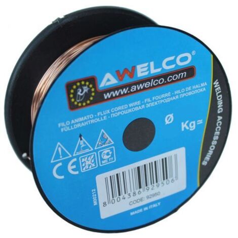 Filo no gas flux per saldare Awelco e71 t-11 Ø 0,9 mm - 0,2 kg