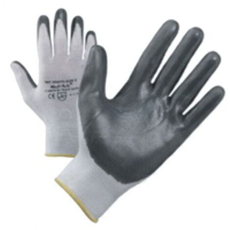 Guanto nylon/nitrile schiumato tg. 7 conf. da 12 pa