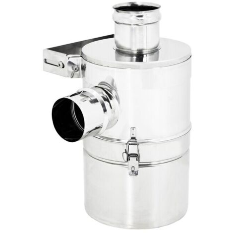 ABBATTITORE FUMI AD ACQUA INOX AISI 304 D 10 CM