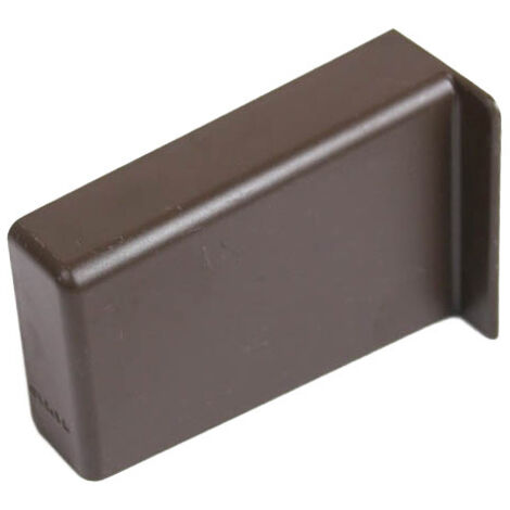 GUSCIO COPERTURA PLASTICA 67/43 MM MARRONE SX 100 PZ