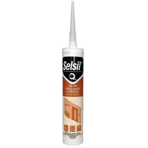 SELSIL SILICONE ACRILICO BIANCO 310 ML 25 PZ