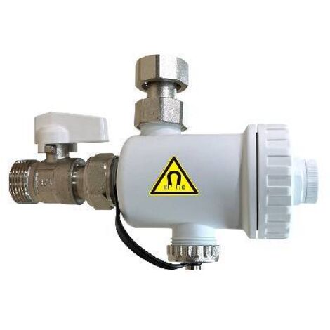 DEFANGATORE MAGNETICO SOTTO CALDAIA BIANCO Misura: 3/4"