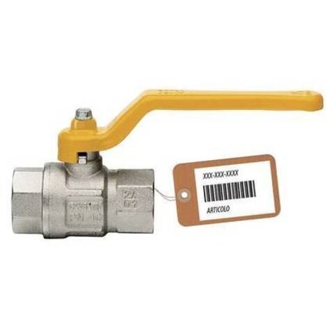 VALVOLA A SFERA GAS CON LEVA LUNGA MOD.LONDON F-BRICO 1/2" FAIDF