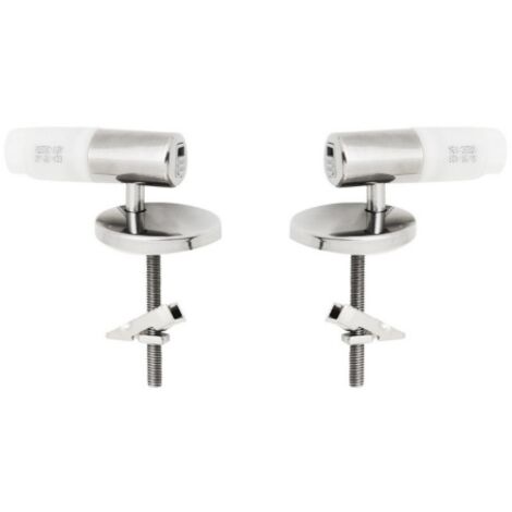 Rak Ceramics Kit cerniere rallentate idoneo per sedile Rak Cloud soft close 182-P901 ricambio copriwater accessori per sedile wc