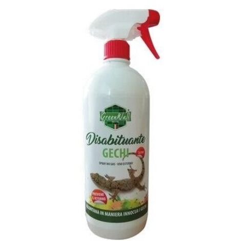 Disabituante a spray da 1 lt dissuasore repellente per gechi lucertole e vipere