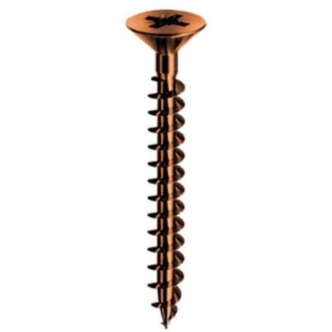 SC VITE TRUCIOLARE TSP 6 X 50MM BRONZATA 10 PZ