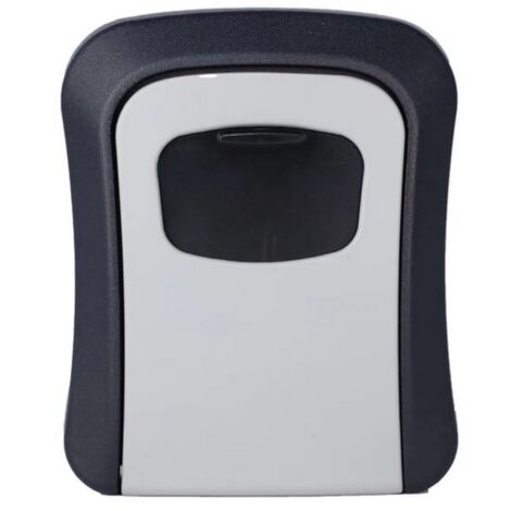Uniko cassetta portachiavi con combinazione Keybox codice a 4 cifre in lega di zinco e acciaio solido dimensioni medie applicabile a muro (1/2)