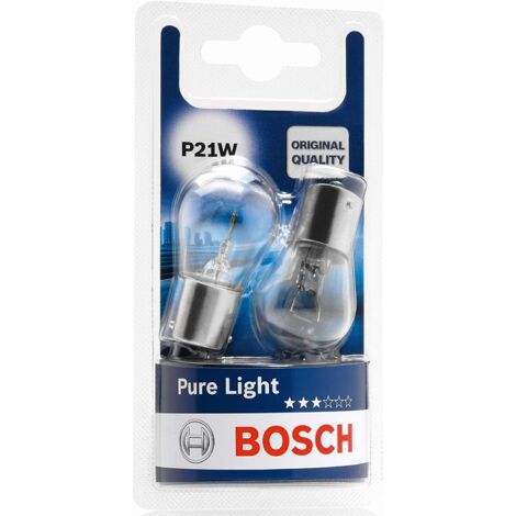 BOSCH LAMPADINA RETRONEBBIA 12V 21W P21W BA15S (1/5)