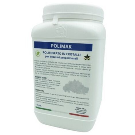 CRISTALLI DI POLIFOSFATO BARATTOLO 1KG 1 kg