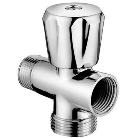 RUBINETTO A 3 VIE ATTACCO LAVATRICE 1/2 x 3/4 x 1/2