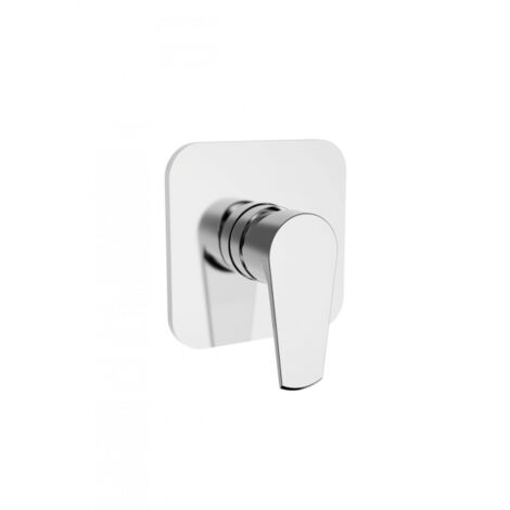 Miscelatore doccia parte esterna ad incasso 1 via - Teorema Velvet - Standard