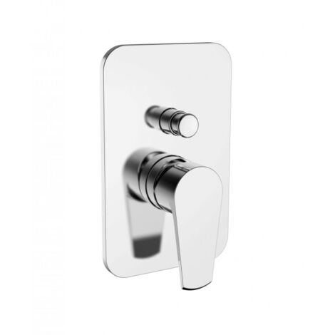 Miscelatore doccia con deviatore a 2 vie - Teorema Velvet - Standard