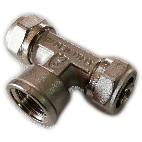 Raccordo da 20x3/4'' diritto f a pressare per tubo multistrato