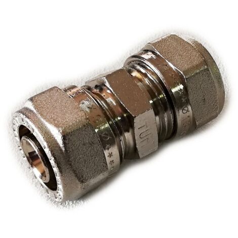 Raccordo diritto intermedio per tubo multistrato modello al-cobrapex ø26 TIEMME