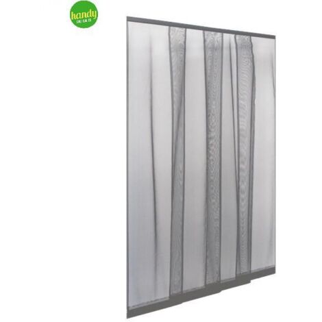 Zanzariera a tenda IRS Ecco Strip cm 140x240 grigio (1/2)