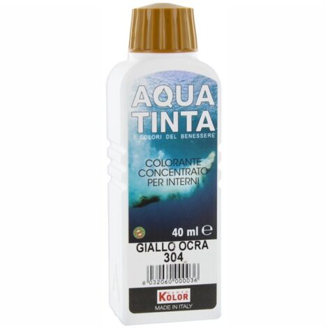 AQUATINTA P/INTERNI 40 ML GIALLO OCRA 304