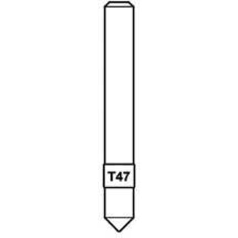 SILCA D740375ZB TASTATORE T47(PUNZONATE) P/DUPL. MATRIX
