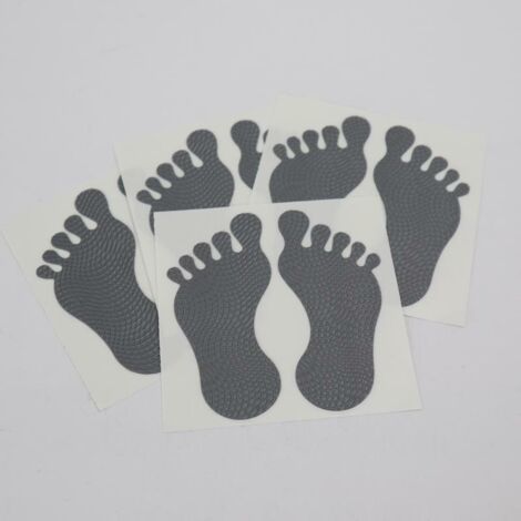 Koncreto Accessori Wc Tappeto Antiscivolo 'Foot' Pz 8 In Blister Cm. 4X9. (1/5)