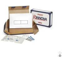 KIT RINNOVA PLACCA ECO PER CASSETTE DAL 2011 AL 2013 Cromo PUCCI