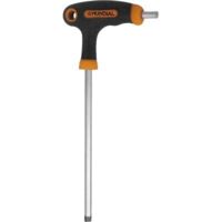 CHIAVE MASCHIO ESAGONALE CON IMPUGNATURA A T - 6 mm
