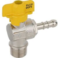 RUBINETTO A SFERA GAS SQUADRA M F-BRICO 1/2 x 0.9 Gpl FAIDF