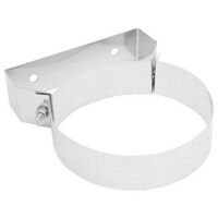 FASCETTA MURALE IN ACCIAIO PER CANNE FUMARIE Diam. 160